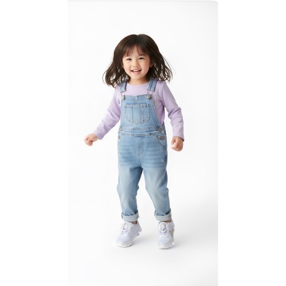 Disney Frozen Toddler Girls Light Up‎ Shoes Silver Elsa Anna Size 6
